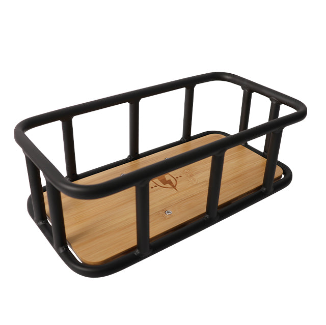 RTC Rear Basket Combo - Bamboo / Matte Black