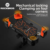 ROCKBROS Phone Holder - Auto Locking