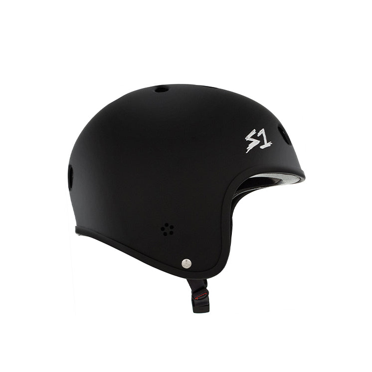 S-One Helmet Retro Lifer - Black Matte