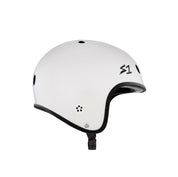S-One Helmet Retro Lifer - White Gloss