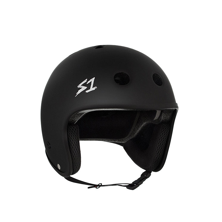 S-One Helmet Retro Lifer - Black Matte